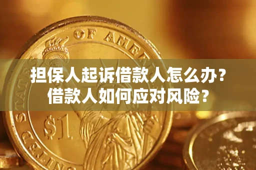 济南担保人起诉借款人怎么办？借款人如何应对风险？