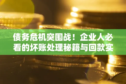 济南债务危机突围战！企业人必看的坏账处理秘籍与回款实战指南