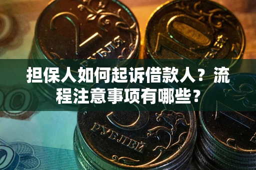 济南担保人如何起诉借款人？流程注意事项有哪些？